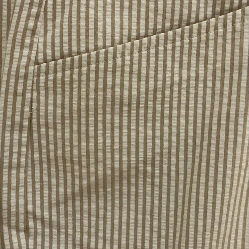 Ralph Lauren Cream Seersucker Trousers - Picture 2 of 3
